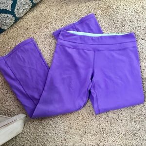 Lululemon Flared Leg Reversible Leggings